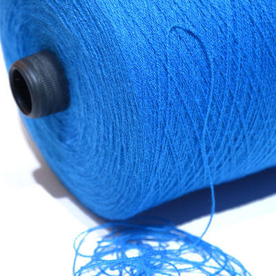Fancy Comfortable 2/36Nm Dyed Wool Acrylic Yarn ไนลอนสูง 50% คาชเมอรี่ เหมือน