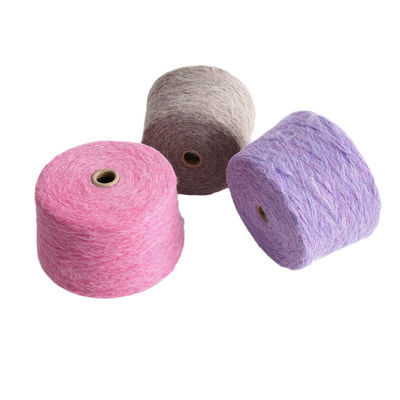 สเปนเด็กซ์ 18S/2 แมคราเมนสด ความรู้สึก 100% ความแน่น สียืนคุณภาพ ไนลอน 35% ผ้าใบผสมผสานผ้าอัคริลิกอ่อน