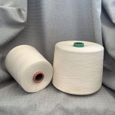 30S/2 Thread O/E 300D เครื่องผสมผสาน Core White Viscose Filament Rayon Yarn 60S R30S/1 โพลีเอสเตอร์ Origina