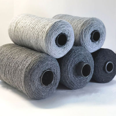 การผสมผสาน 5Ply อะคริลิคคุณภาพนม สีแฟนซี การผสมผสาน 28Nm / 2 เริ่มยืนสัมผัสพลิเซสเตอร์ / อะคริลิค