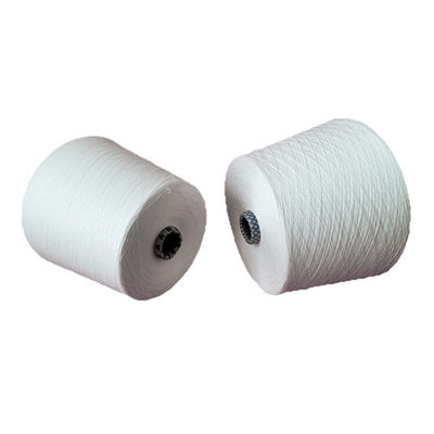 สายใยสับสับสูงต่อเนื่อง 120D/2 สายใยสับสับสีขาว 300D พอลิเอสเตอร์วงแหวน O / E 40S / 1 สายใยสับสับเส้นใยสับสับ