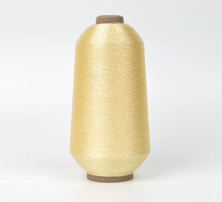 150d 5000y 128g Untwist Rayon ใยโลหะเย็บเส้นสําหรับเครื่อง